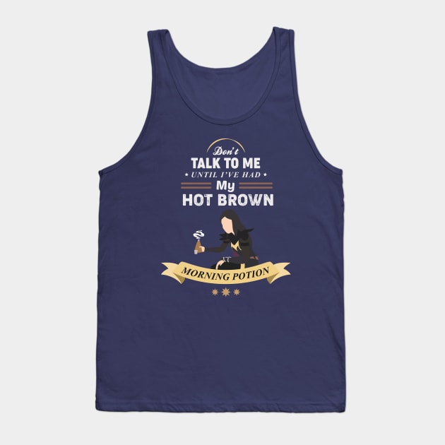 Claudia "Don't talk to me" Tank Top by ScarletRigmor